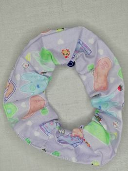 Video Game Controller Inspired Large Scrunchie -vgcp