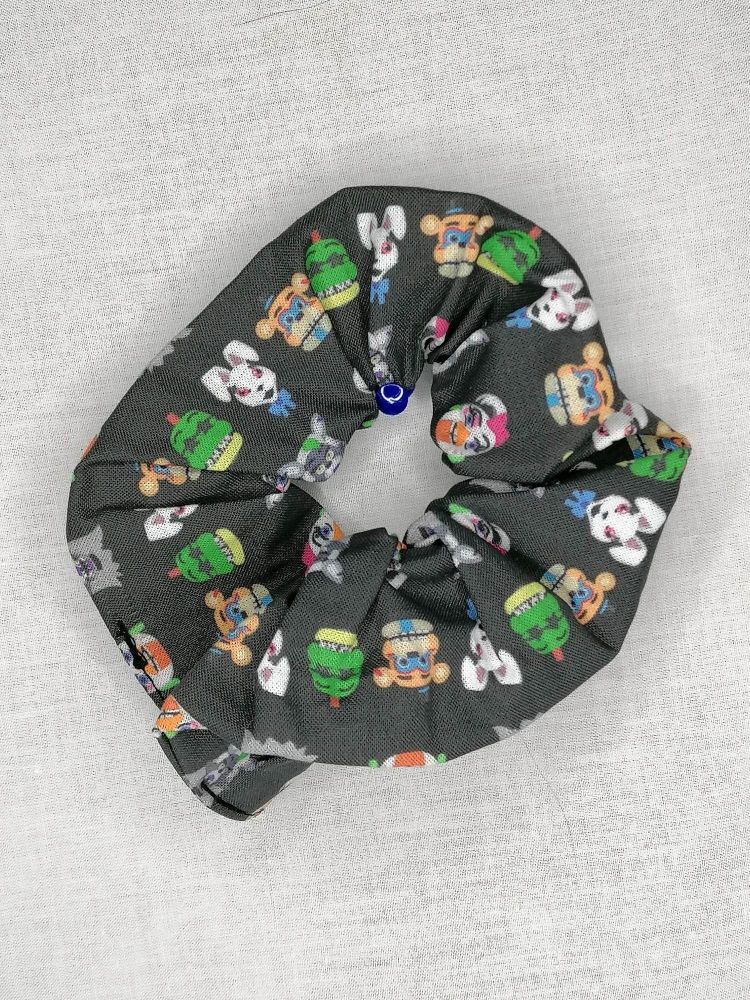 Five Nights At Freddy`s Inspired Large Scrunchie - FNAFH