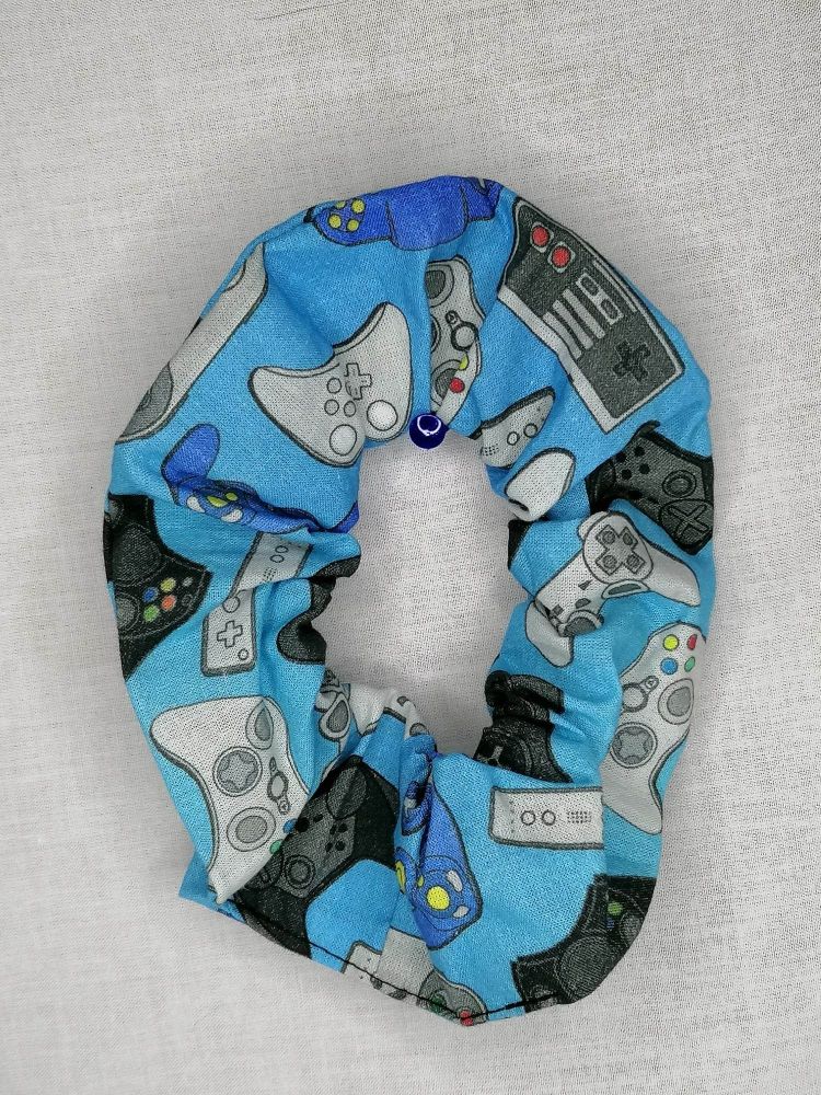 Video Game Controller Inspired Large Scrunchie - VGCB