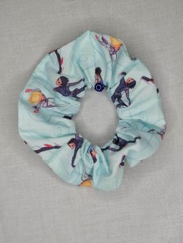 Yuri On Ice Inspired Large Scrunchie