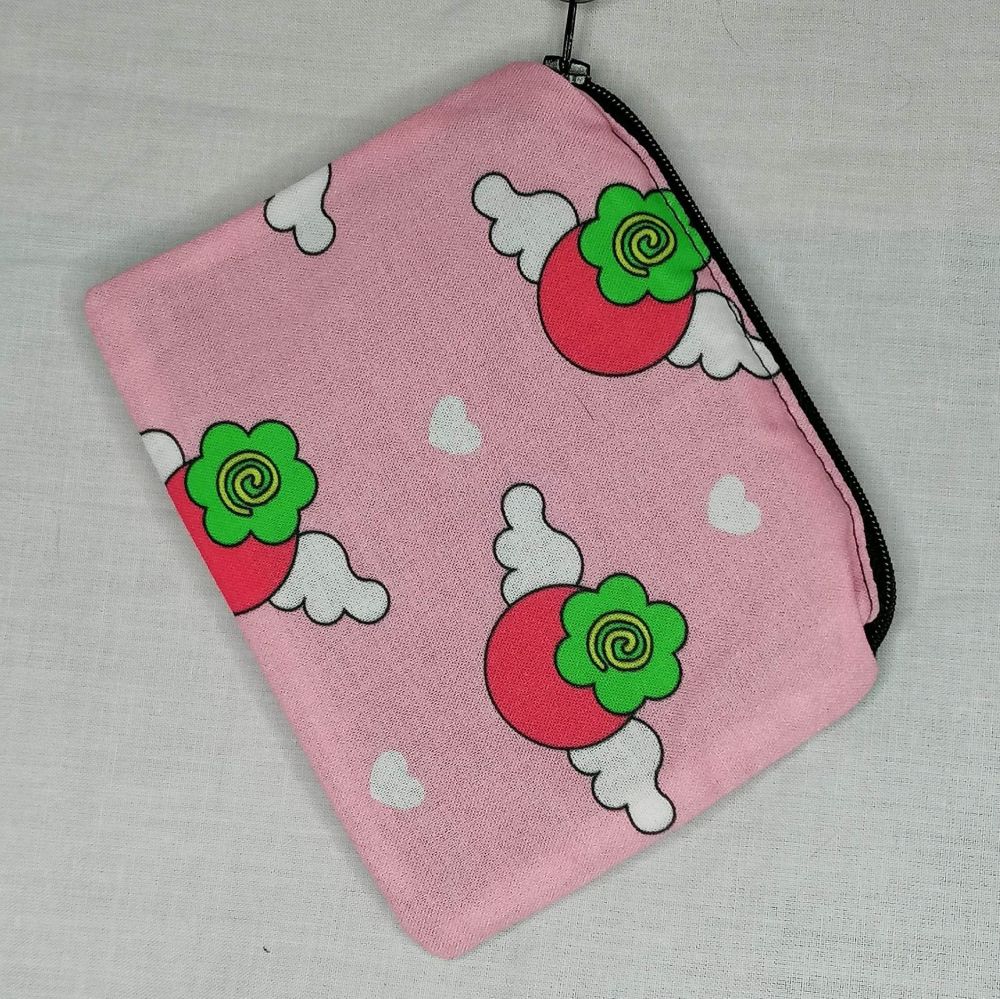 Zip Pouch Made With Paradise Kiss Happy Berry Inspired Fabric