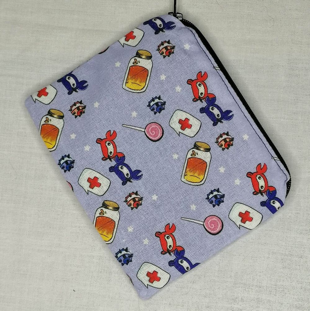 Zip Pouch Made With TF2 Inspired Fabric