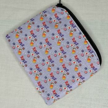 Zip Pouch Made With TF2 Inspired Fabric - TF2S
