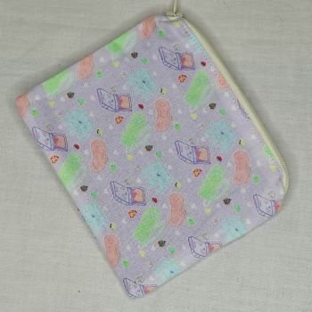 Zip Pouch Made With Video Game Controller Inspired Fabric - VGCS
