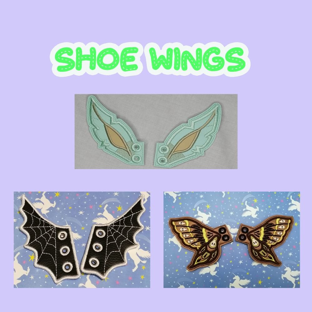 Shoe Wings And Charms