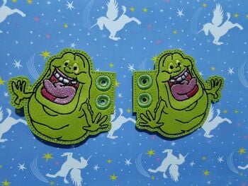 Shoe Wings - Slimer Inspired