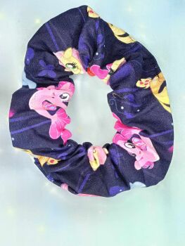 Sea Ponies Inspired Large Scrunchie