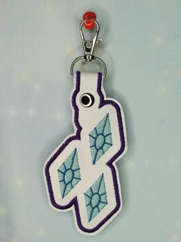 Gen 4 Rarity Cutie Mark Inspired Keyring