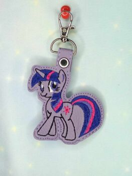 Gen 4 Twilight Sparkle Inspired Keyring