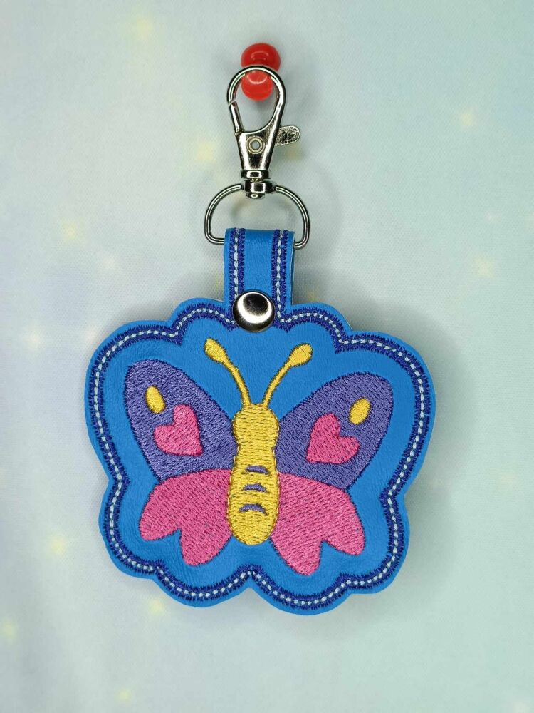 ah Inspired Embroidered Keyring