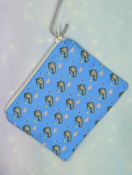 Zip Pouch Made With Gen 4 Princess Celestia Inspired Fabric