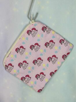 Zip Pouch Made With Gen 4 Pinkie Pie Inspired Fabric