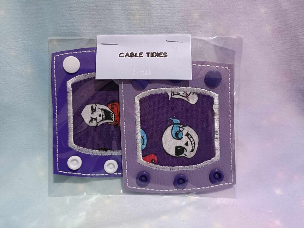 Cable Tidies 2 Pack - Undertale Themed