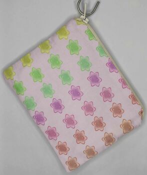 Zip Pouch Made With Konpeito Fabric