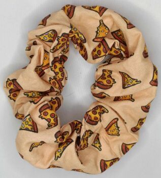 Pizza Inspired Large Scrunchie
