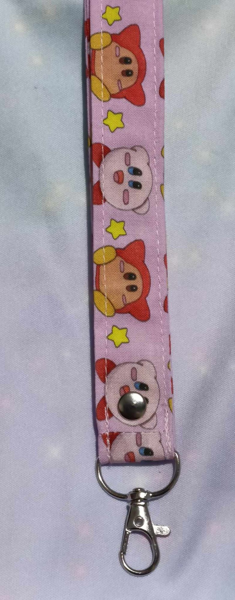Kirby And Waddle Dee Inspired Lanyard