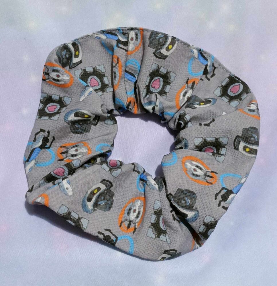 Portal Inspired Scrunchie