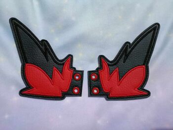 Shoe Wings - Hazbin Hotel Alastor / Radio Demon Inspired