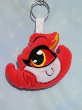 Hazbin Hotel Niffty Inspired Plush Keyring