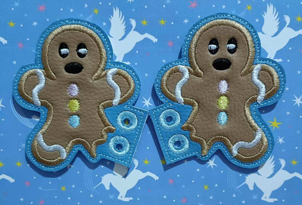 Christmas Shoe Wings - Gingerbread Men