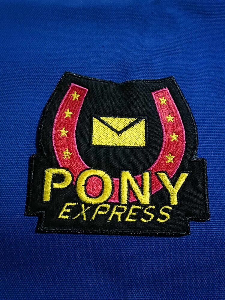 Mouthwashing Pony Express Inspired Patch