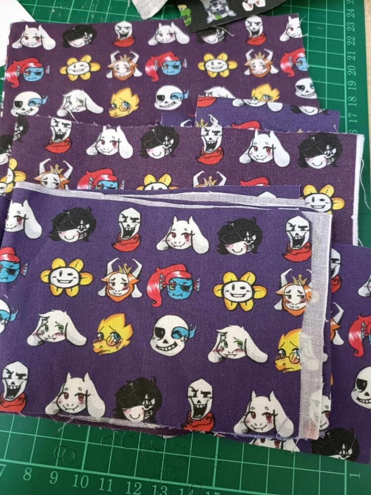 Fabric Scrap Pack Undertale 40g
