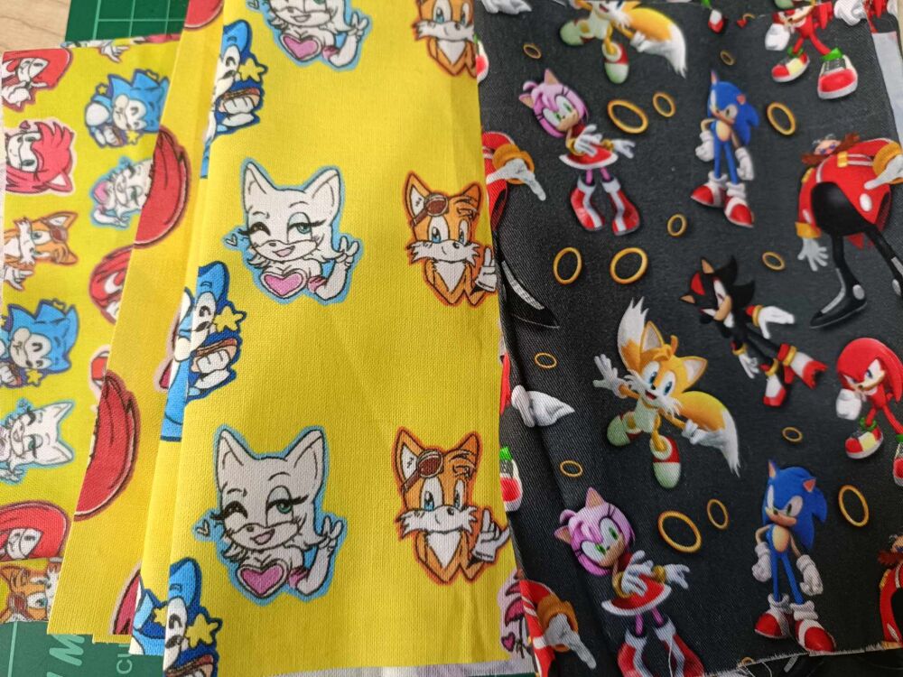 Fabric Scrap Pack Sonic 100g