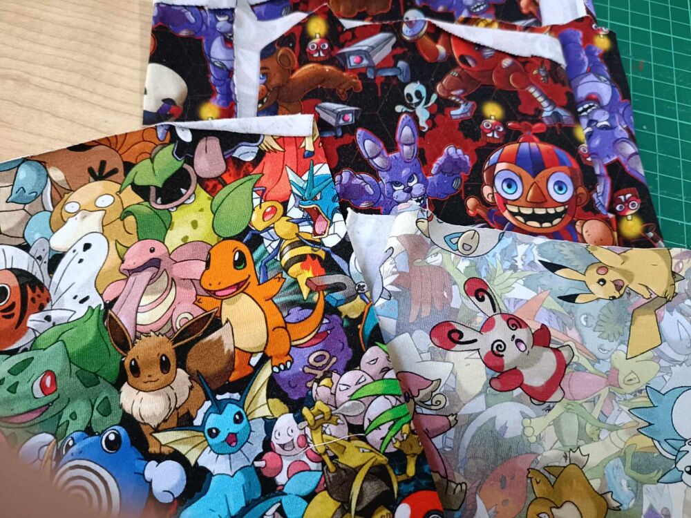 Fabric Scrap Pack Gaming 80g Stretch Jersey