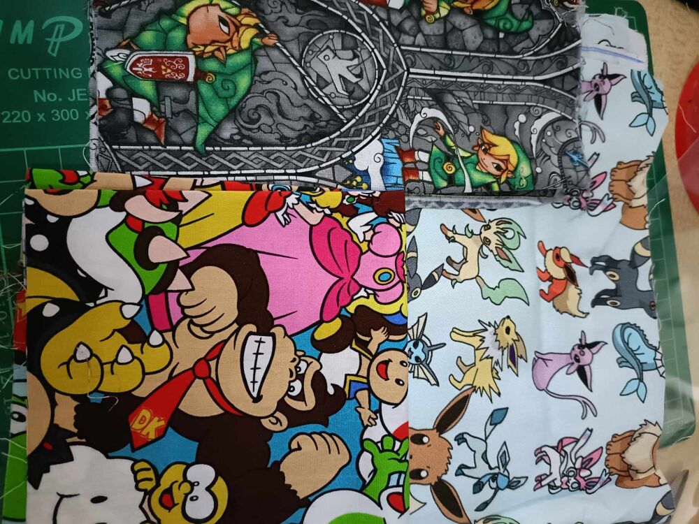 Fabric Scrap Pack Gaming 80g