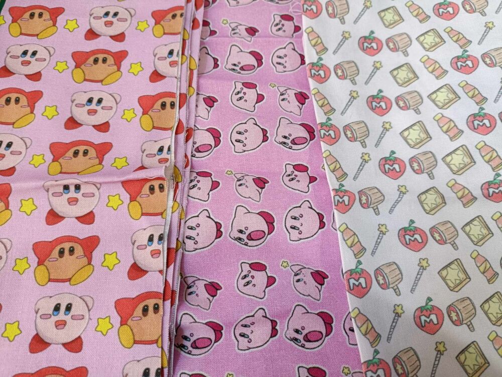 Fabric Scrap Packs - Kirby 190g