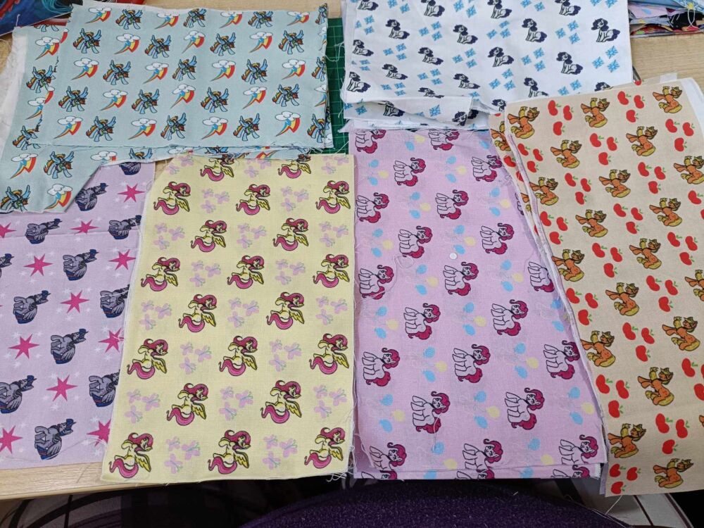 Fabric Scrap Pack - My Little Pont Gen 4