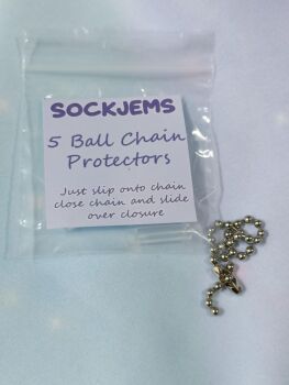 Ball Chain Protectors - Set Of 5