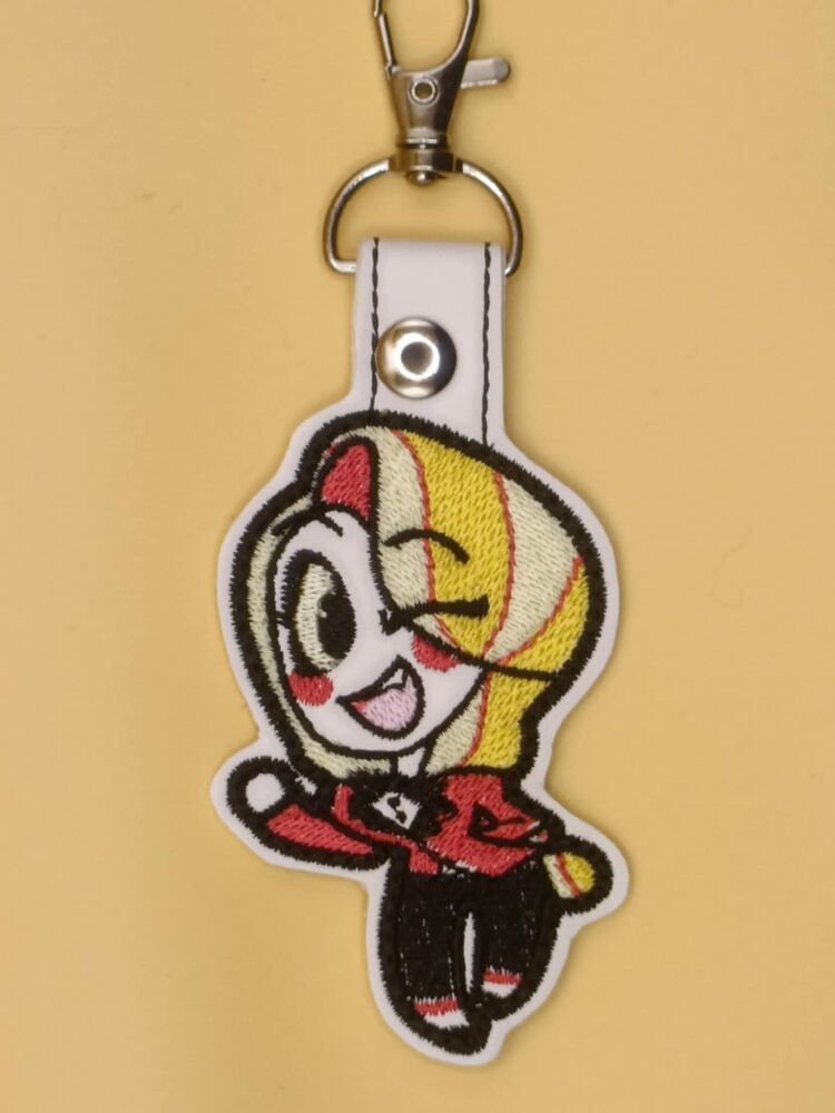 HH Charlie Inspired Embroidered Keyring