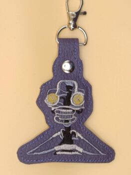 FNAF Mimic Inspired Embroidered Keyring