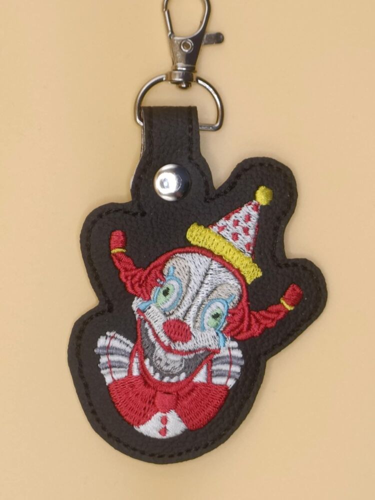 FNAF Jackie Inspired Embroidered Keyring