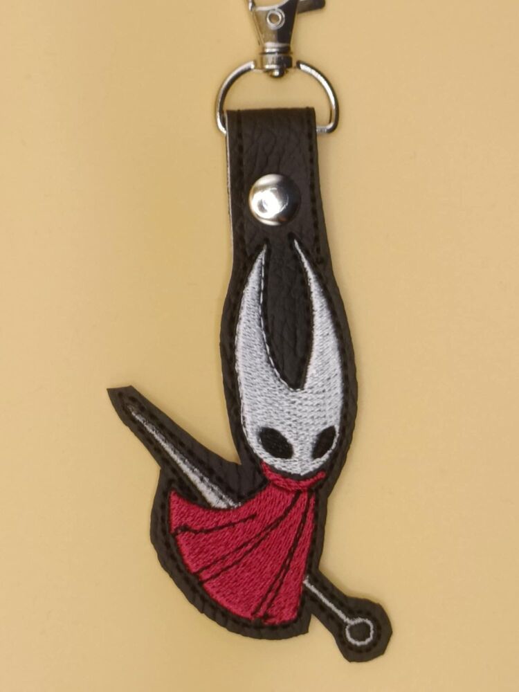 Hornet Inspired Embroidered Keyring