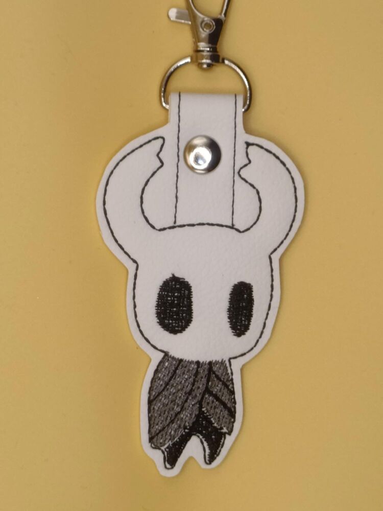 Hollow Knight Inspired Embroidered Keyring