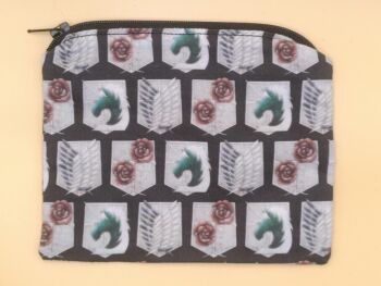 Zip Pouch Made With ATOT Inspired Fabric