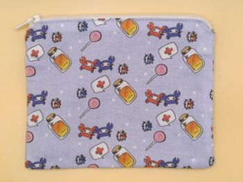 Zip Pouch Made With TF2 Inspired Fabric