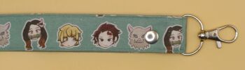 Demon Slayer Inspired Lanyard