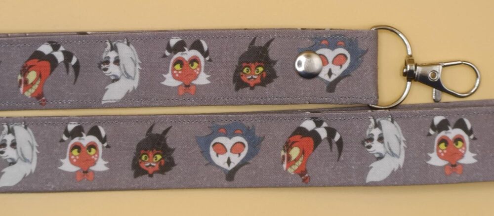 Helluva Boss Inspired Lanyard