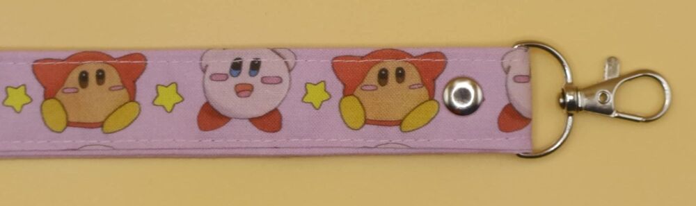 Kirby Inspired Lanyard