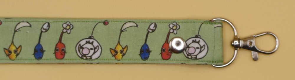 Pikmin Inspired Lanyard