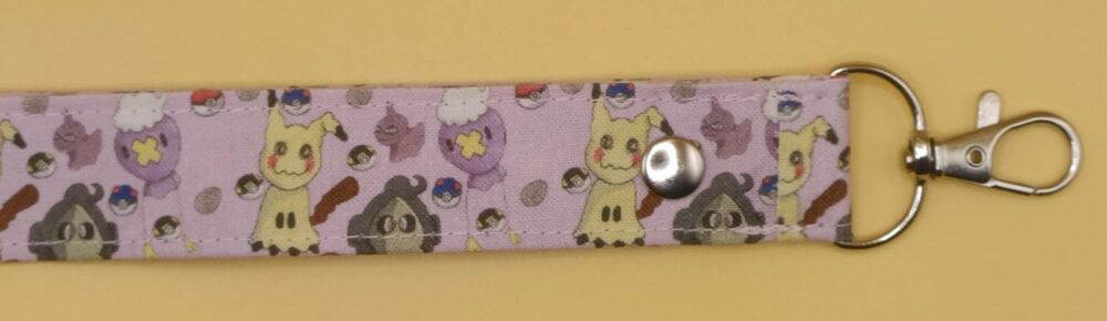 Pokemon Ghosts Inspired Lanyard