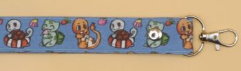 Pokemon Inspired Lanyard (pk)