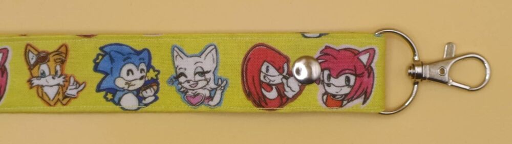 Sonic Inspired Lanyard