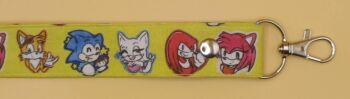 Sonic Inspired Lanyard