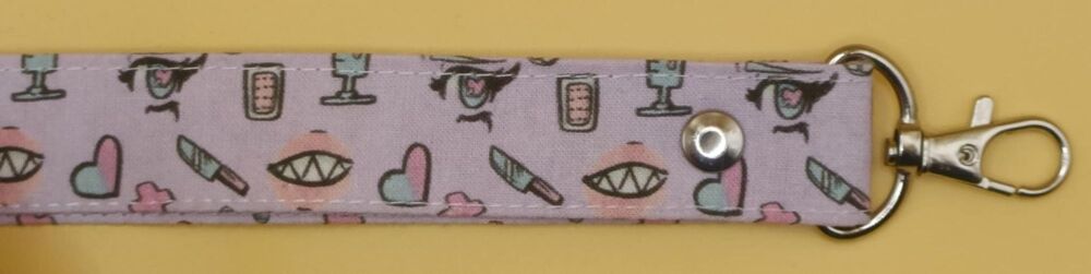 Pastel Stitches Lanyard