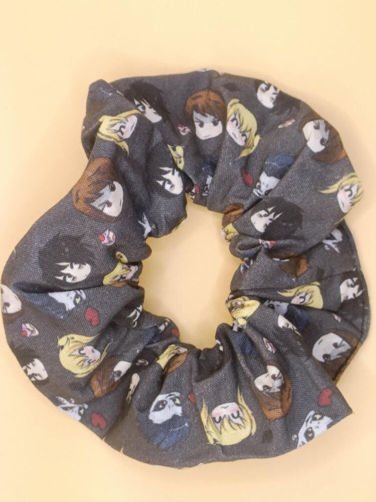 Death Note Inspired Large Scrunchie