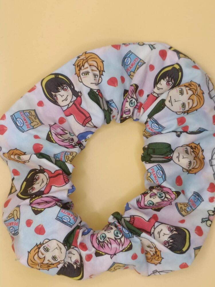 Spy x Family Inspired Large Scrunchie
